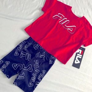 NWT Brand New FILA Girls Set (size 2T)